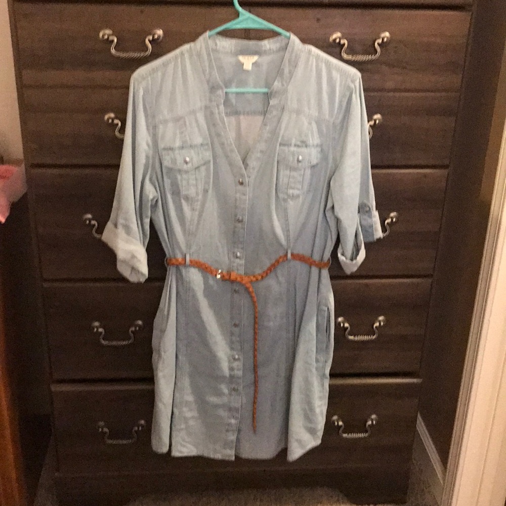 Guess denim dress.